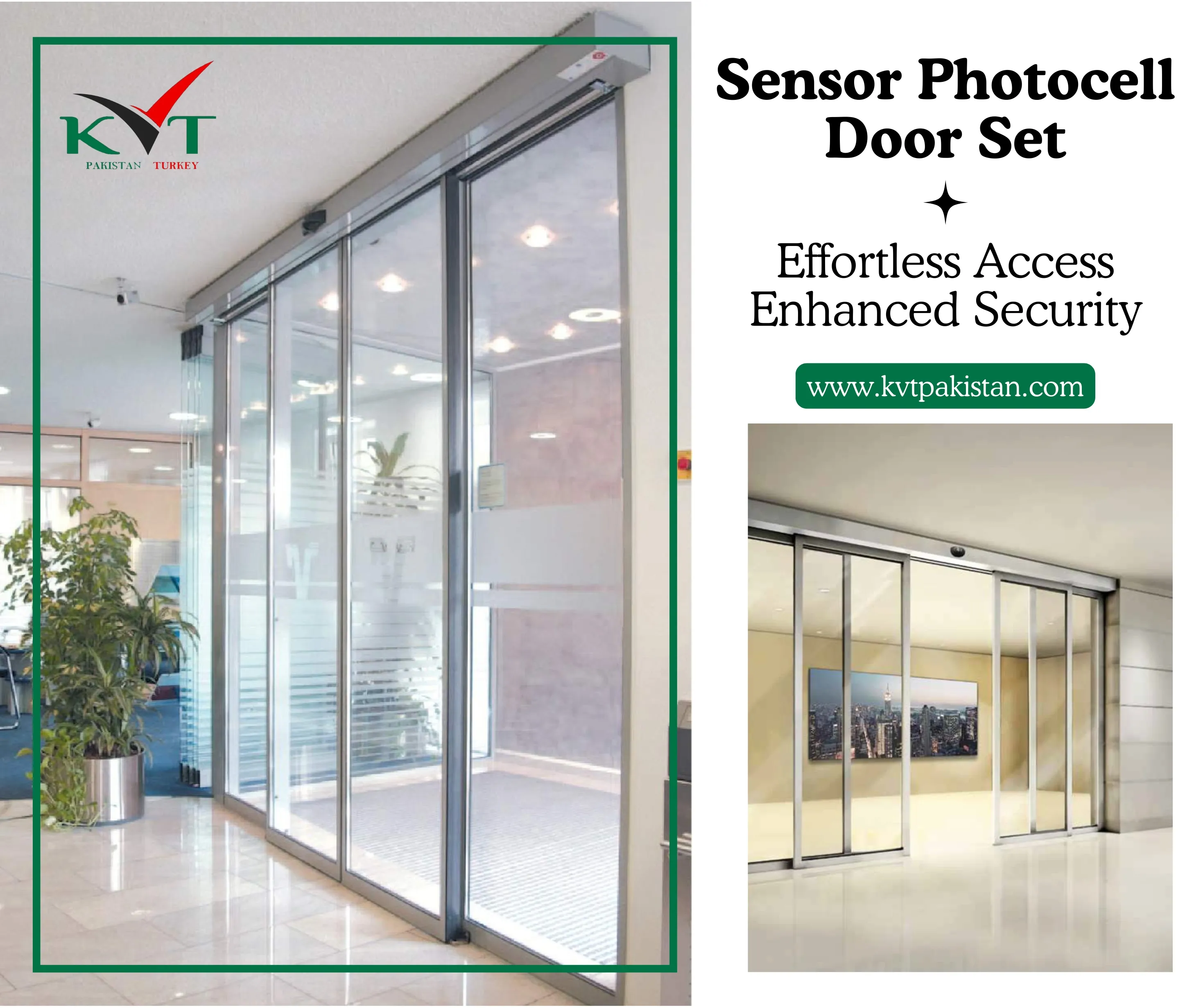 Advanced Sensor Photocell Door Set