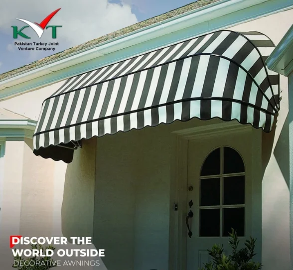 Decorative Awnings Create Stylish Outdoors with KVT Pakistan