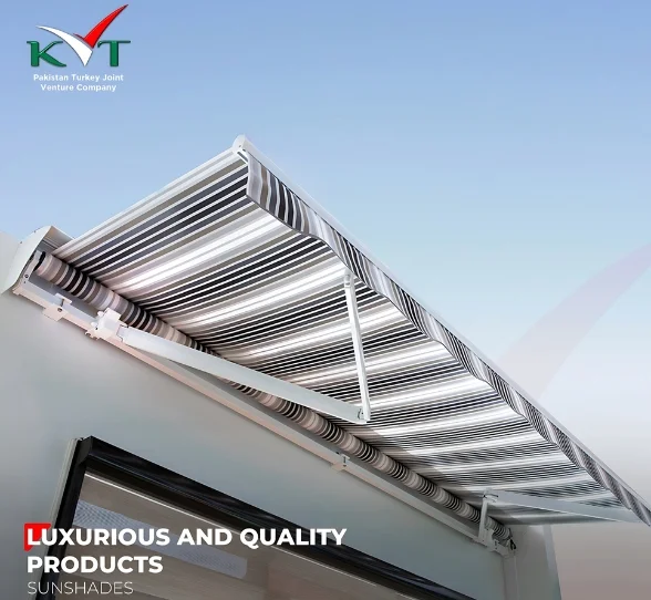 Elevate Your Outdoor Spaces with KVT Pakistan’s Sunshades