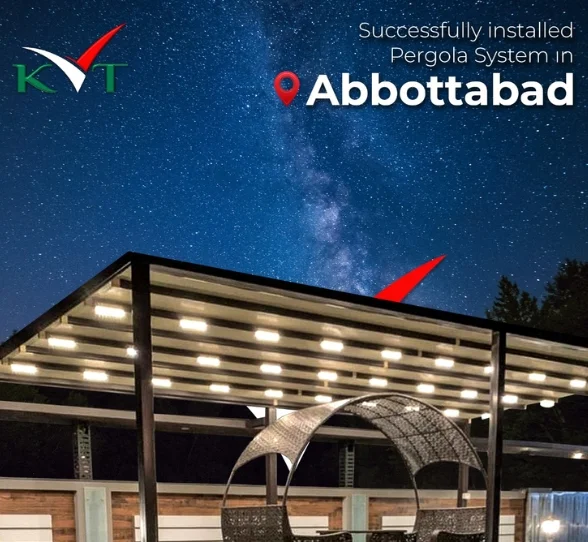 KVT Project: Pergola System Installation in Abbottabad