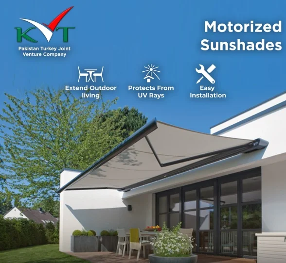 Motorized Sunshades for Outdoor Living: Extending Comfort and Style